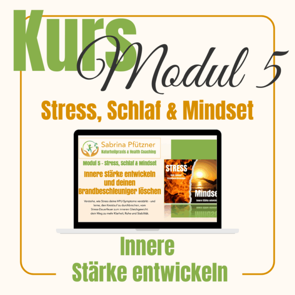 006 (Kursnummer)<br><br><b>Stress, Schlaf & Mindset – innere Stärke entwickeln</b> <br><br>Lerne, dem Stress gelassener zu begegnen, neue Denkmuster im Gehirn zu verankern, mit Sorgen, Angst oder Ärger leichter umzugehen, deinen Alltag entspannter zu meistern und vor allem besser zu schlafen.